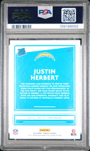 Load image into Gallery viewer, Justin Herbert - 2020 Panini Donruss Rated Rookie Card #303 - Graded PSA 9