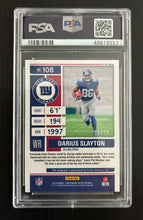 Load image into Gallery viewer, Darius Slayton - 2019 Panini Contenders Optic Football - Autograph Blue -  Rookie Card #108 - Graded PSA 10 GEM