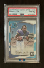 Load image into Gallery viewer, Dalvin Cook - 2017 Panini Donruss Optic - Rated Rookie Card #193 - Graded PSA 10