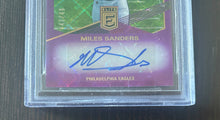 Load image into Gallery viewer, 2019 Elite Miles Sanders Turn of the Century Autos - Purple /49 Card #TC-MS - BGS 9.5 Auto 10