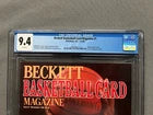Load image into Gallery viewer, Michael Jordan Cover - Beckett Basketball Card Magazine #1 - CGC Graded 9.4 1990