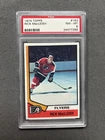 Load image into Gallery viewer, 1974 Topps Hockey -Rick MacLeish Card #163 - Philadelphia Flyers - PSA 8