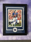 Load image into Gallery viewer, Phil Simms Signed Photo w/Insc. "SB XXI MVP" 18x14 Framed - Beautiful - COA JSA