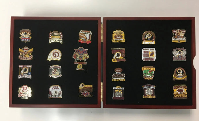 Willabee & Ward - Washington Redskins Championship Pin Collection (23 pins)