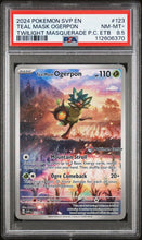 Load image into Gallery viewer, 2024 POKEMON SVP EN - TEAL MASK OGERPON - TWILIGHT MASQUERADE P.C. ETB - PSA 8.5